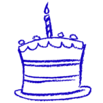 Illustration of a cake