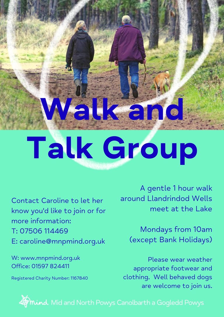 Walk and Talk Llandrindod Poster