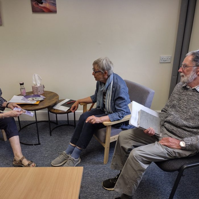 Photo of a group of volunteers