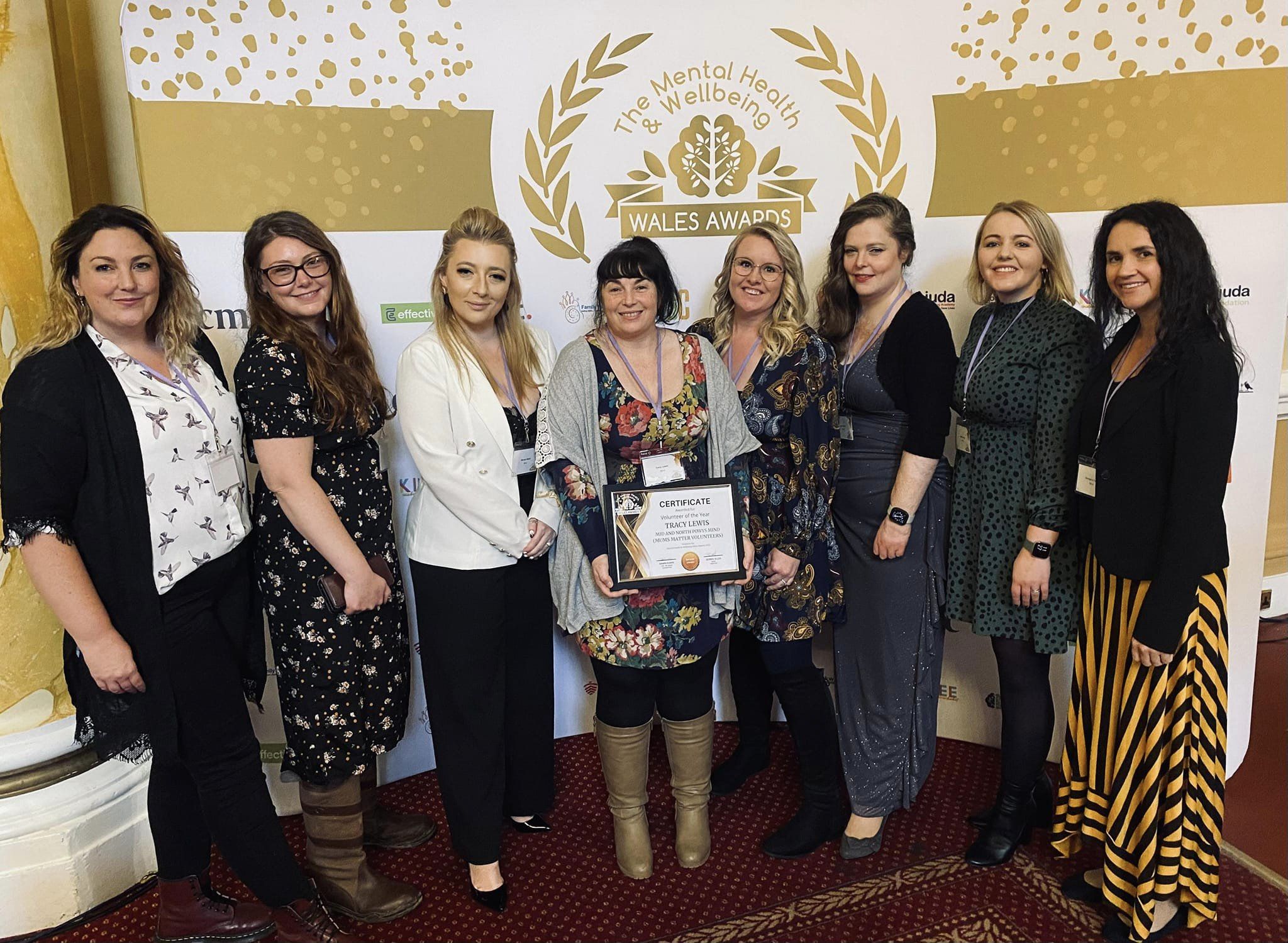 Mums Matter Volunteers at the Mental Health & Wellbeing Awards 2023
