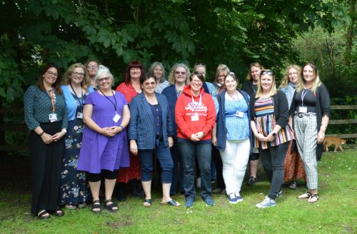 Photo of the Mid & North Powys Mind Team