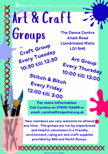 Art & Craft Groups poster