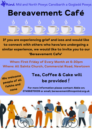 Bereavement Cafe Support Group