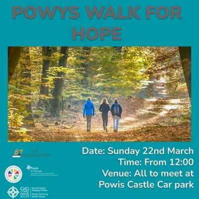 Powys Walk for Hope March 2026