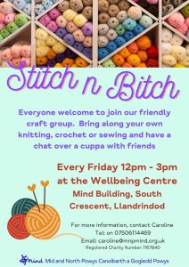 Stitch N Bitch Group Poster