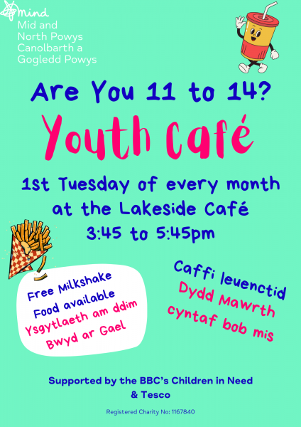 Poster for Youth Cafe